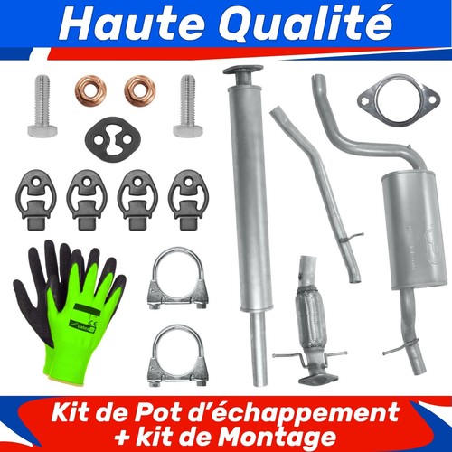 Kit pot échappement - de, d'échappement
