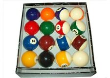 Jeu de Billes de Billard Américain (57 mm)