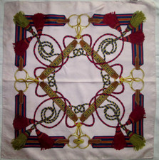 -LONGCHAMP foulard en soie