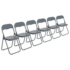 6x rembourré Chaises pliantes