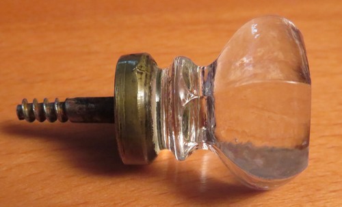 Bouton tiroir verre - de,