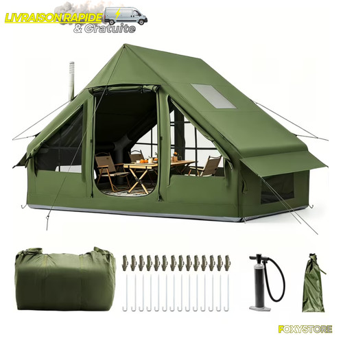 Tente camping gonflable 6 - camping,
