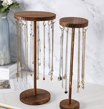Présentoir Support à bijoux en Bois porte-chaîne Collier Arbre à bijoux