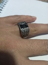 Ancienne Bague Argent Massif 925