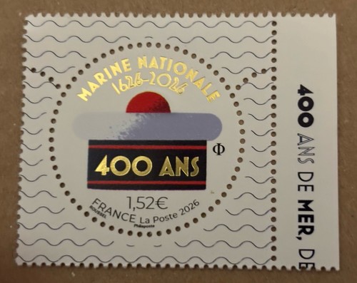 France 2026 timbre 400 ans - 2026,