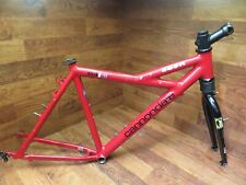 VINTAGE CANNONDALE DELTA V 700 26" FRAME DD50 HEAD SHOK FORK 17.5" CTC 19.5" CTT