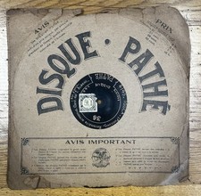 DISQUES PATHE CENTRE