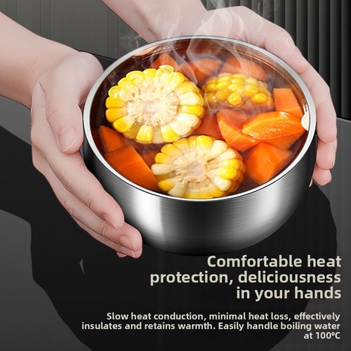 Bol isotherme inox base