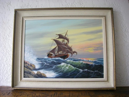 Huile sur toile - huile, tableau