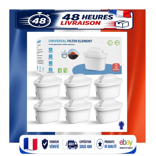 Lot cartouches filtre à - de, 6