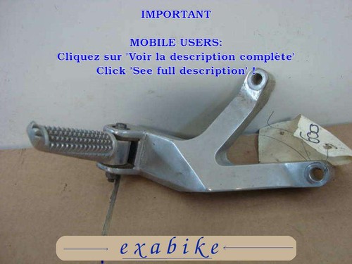 Platine repose pied - platine, repose-pied