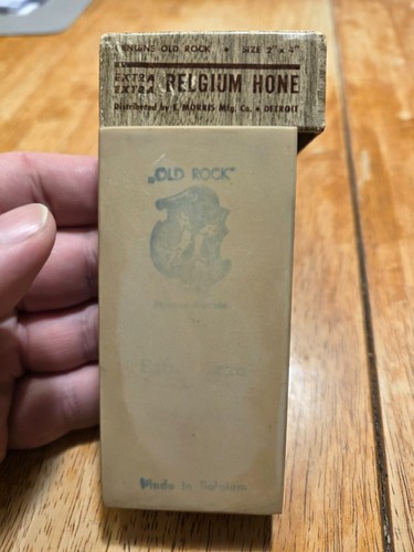 Old rock belgian coticule - belgian,
