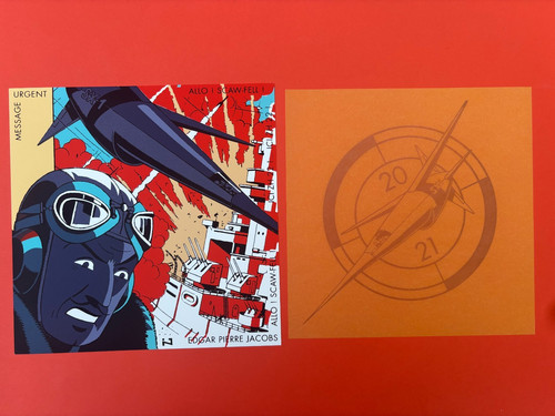 Jacobs serigraphie carte - jacobs,