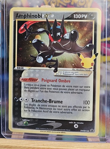 Carte pokémon amphinobi - carte,