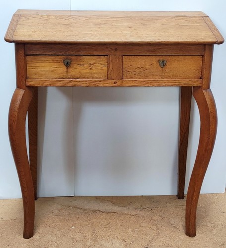 Petit bureau ecritoire chene - petit,