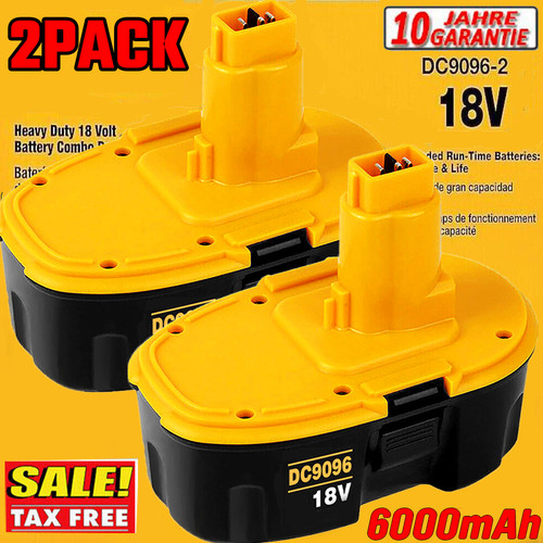 2pack 18v for dewalt volt - 2pack,