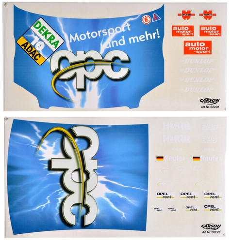 Feuille décorative opel - décorative,