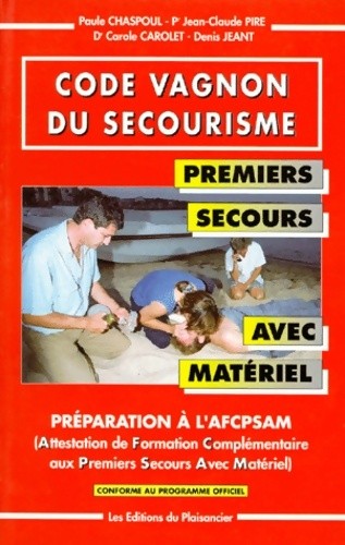 Code vagnon secourisme - code, du