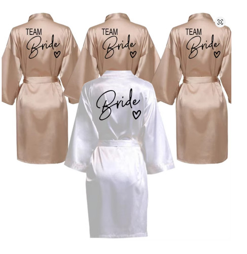 Pyjama kimono satin - pyjama, en