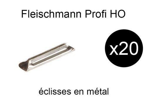 Fleischmann 20x éclisses - fleischmann, en