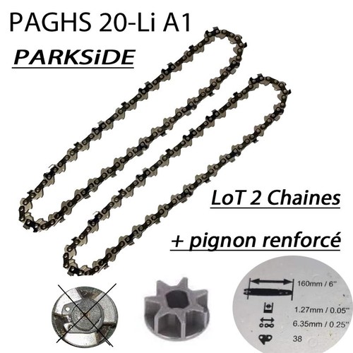 Chaines pignon 1 4 - +,