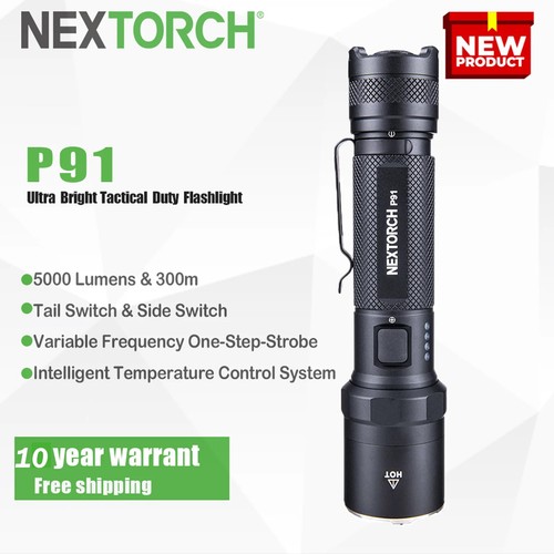 Lampe torche tactique - torche, nextorch