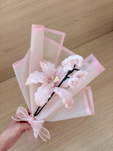 Bouquet fleurs fil - bouquet,