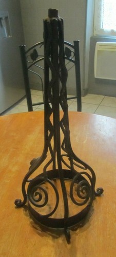 Old wrought iron - old, lamp