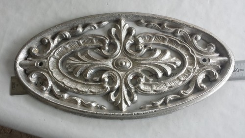 Ancienne plaque ornement de - ancienne,