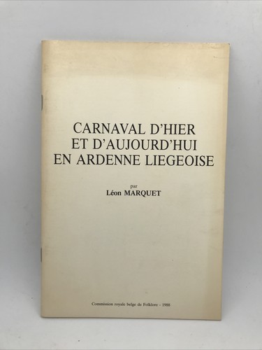 Folklore carnaval hier et - folklore,