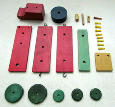 Boyer-Bessart Fernand Nathan Construction Set Parts Lump + Box