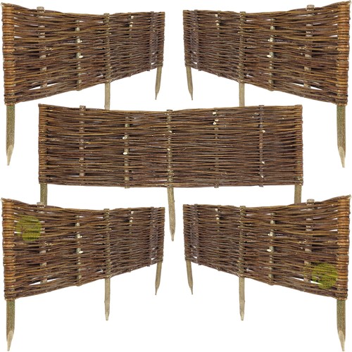 Clôture osier 100x30cm set - 100x30cm,