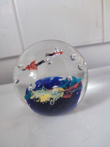 Sulfure presse papier aquarium - sulfure,
