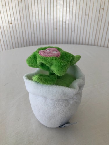 Doudou hochet pot - pot, fleur