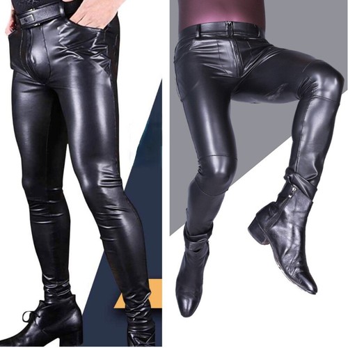 Hommes leggings cuir - hommes,