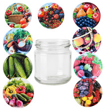 Bocaux 210 ml avec couvercle