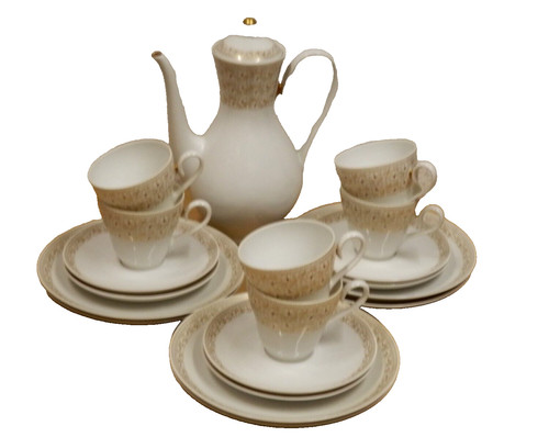 Service café vintage - service,