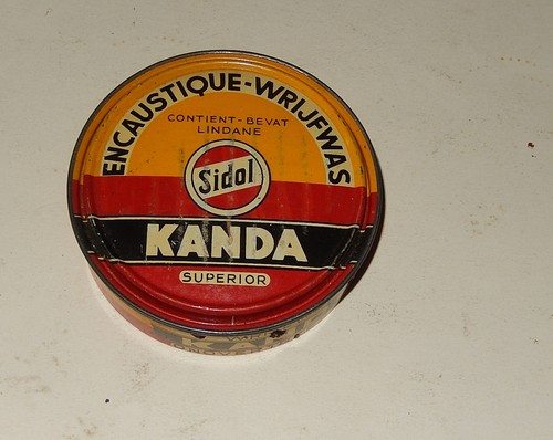 Ancienne boite encaustique - ancienne,