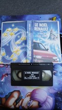 Vhs Le noel renault avec la magie d'Euro Disney K7 video cassette rare pub