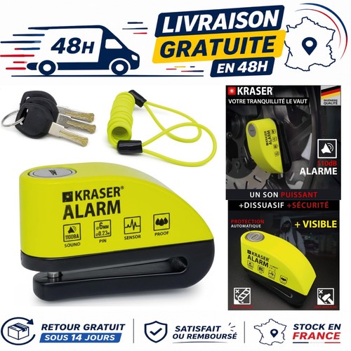 Bloque disque moto alarme 110 - bloque-disque,