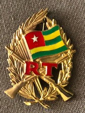 Old insignia of the Army of Togo - independence - 1960 