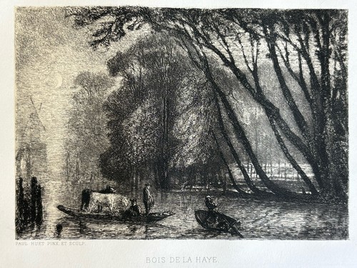 Paul huet gravure - paul, eau