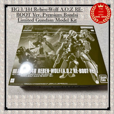 HG 1/144 Reben-Wolf A.O.Z RE-BOOT Ver. Premium Bandai Limited Gundam Model Kit