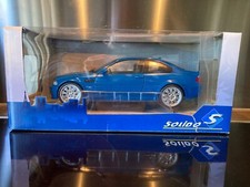 BMW E46 M3 COUPE LAGUNA SECA BLAU 2000 SCALE 1/18 SOLIDO
