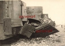 Train blindé russe détruit