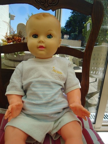 Ancienne poupee baigneur ratti - ancienne,