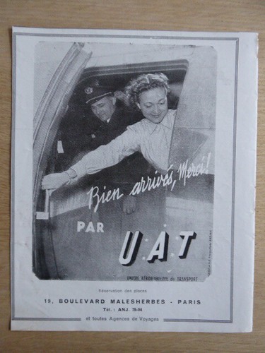 1952 pub uat aeromaritime - uat,