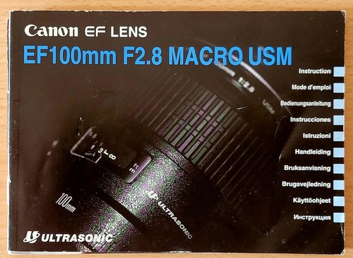 Canon original 100mm 2 - ef, f/2.8