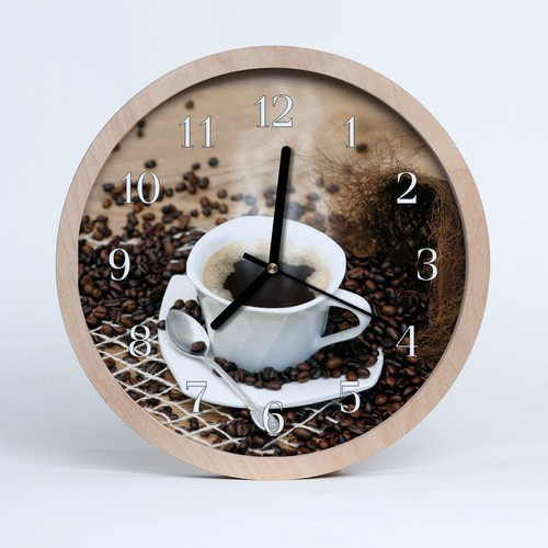 Tulup horloge murale bois - murale, en