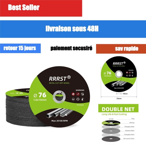 Disques tronçonner métal - tronçonner,